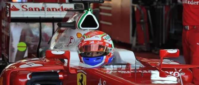 Formula 1, il pilota calabrese Antonio Fuoco in pista su Ferrari