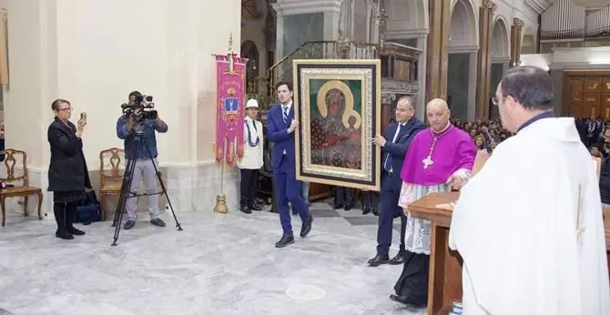 Madonna di Woityla, la copia dell’icona nella basilica di Crotone