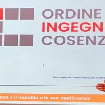 Cosenza, presentata la nuova identità visiva dell’Ordine degli ingegneri