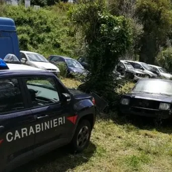 Auto abbandonate nelle campagne di Maida, denunce e sequestri