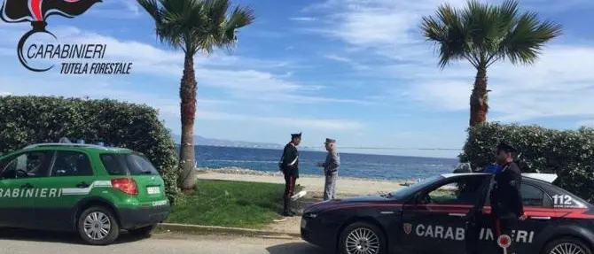 Abusi edilizi in spiaggia, denunciate 9 persone a Rossano