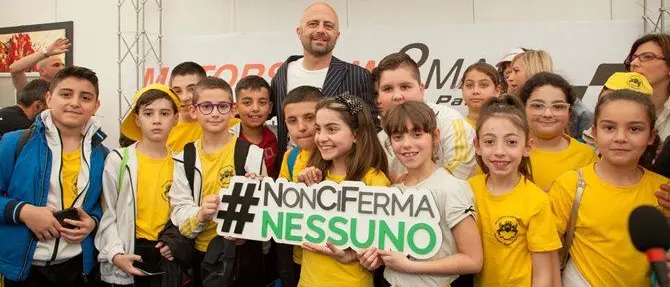 Motorshow, Luca Abete incontra gli studenti reggini: «Serve più umanità»