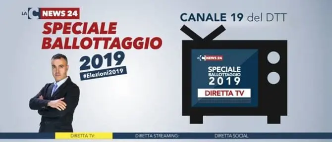 Ballottaggi, il 9 giugno la maratona elettorale su LaC Tv