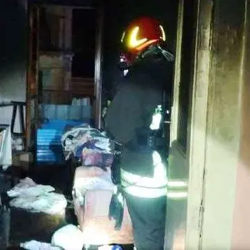 Incendio in abitazione nel Vibonese, intervento dei Vigili del fuoco