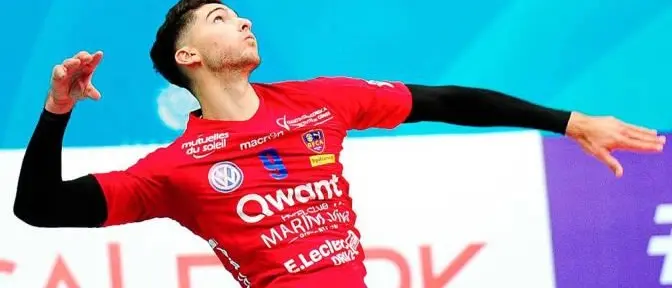 PALLAVOLO | A Vibo sbarca lo schiacciatore francese Timothee Carle