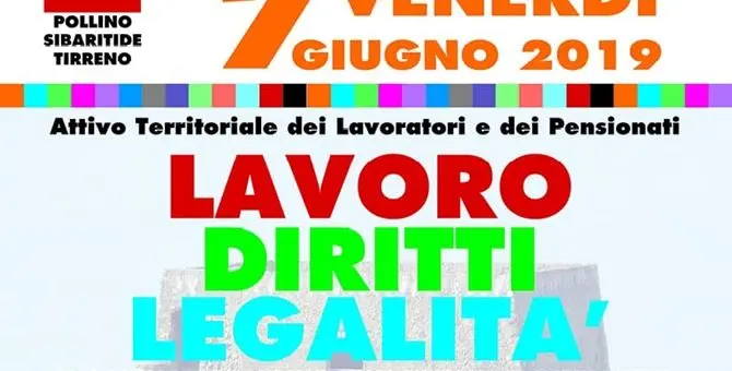 Lavoro, diritti e legalità: conferenza Cgil a Scalea