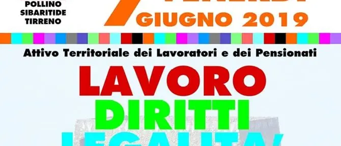 Lavoro, diritti e legalità: conferenza Cgil a Scalea