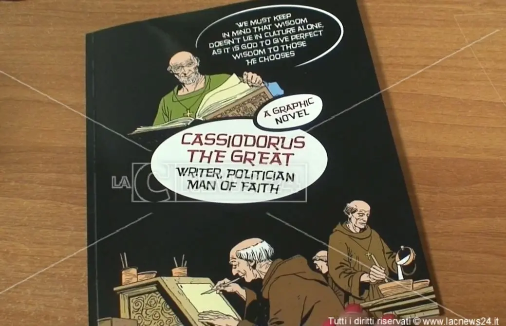 Un fumetto in inglese per raccontare Cassiodoro ai figli dei calabresi nel mondo