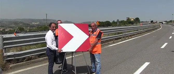 Dopo 16 anni inaugurato il tratto finale della strada di Germaneto