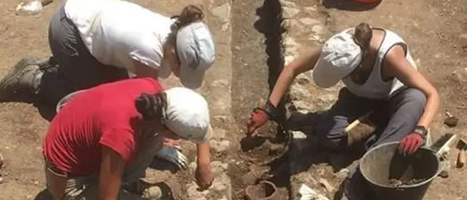 Tortora, un mese di indagini archeologiche nel Foro di Blanda