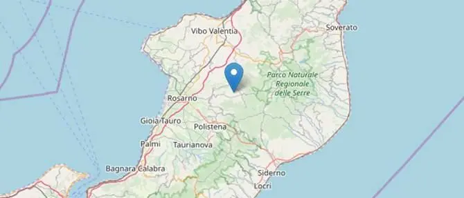 Trema ancora la terra in Calabria, terremoto di magnitudo 3.3 nel Reggino