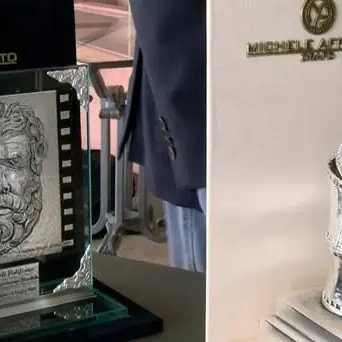 Dell’orafo Michele Affidato i premi del Taormina Film Fest