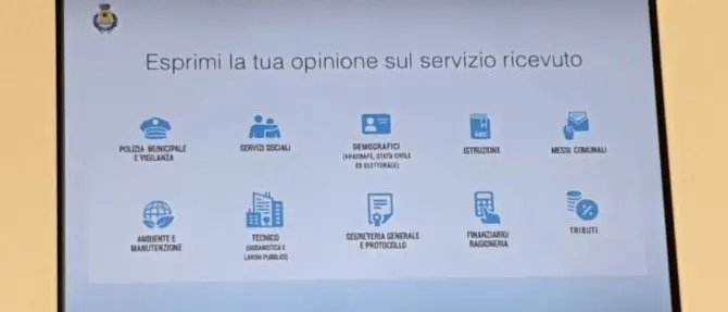 A Trebisacce arriva il Kiosk Emoticon per misurare il gradimento dei cittadini