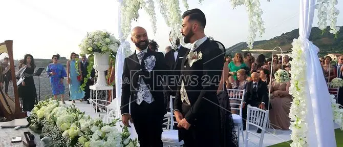 Unione civile in Calabria, scambio di fedi per Francesco e Antonio