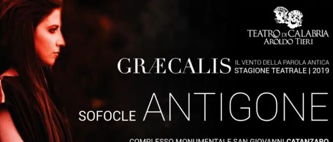 Teatro, l’Antigone di Sofocle debutta a Catanzaro