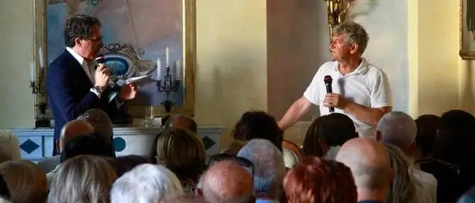 Antonio Forcellino chiude la rassegna «A Palazzo con lo Scrittore»