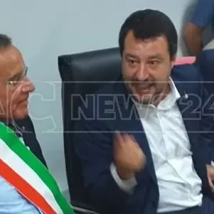 Salvini a Limbadi per la consegna dei beni confiscati: «Oggi vince la legalità»