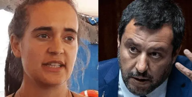 Sea Watch, Rackete querela Salvini per diffamazione. La replica: «Non la temo»