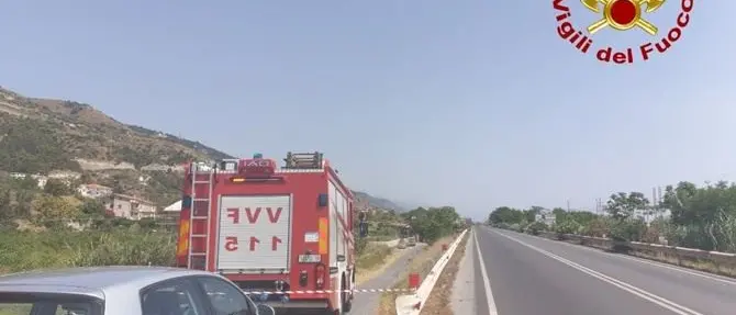 Potenziale ordigno lungo la statale 18, intervengono gli artificieri