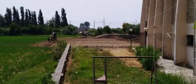 Nocera Terinese Marina, al via i lavori per la realizzazione del campo da calcio parrocchiale