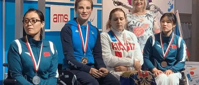 Scherma, un altro successo per Bebe Vio in Coppa del mondo