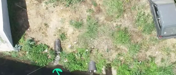 Il Mesima inquinato, ecco le immagini del drone consegnate ai carabinieri