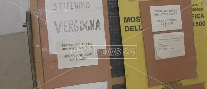 Cosenza, Biblioteca Civica: situazione al limite del collasso