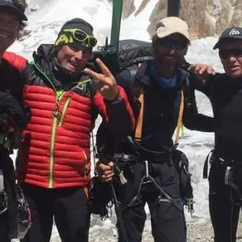 Salvato alpinista italiano precipitato sulle montagne in Pakistan