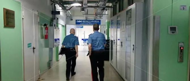 Catanzaro, due morti sospette all’ospedale Pugliese: indagini in corso