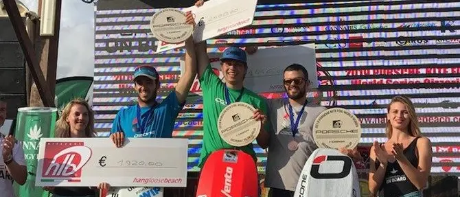 Mondiali Kite Foil a Gizzeria, la vittoria va allo sloveno Vodisek