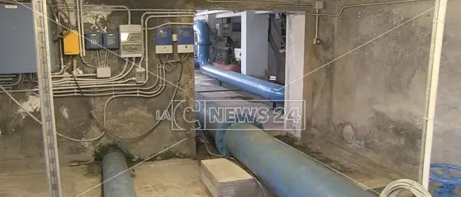 Lavori al serbatoio di Cozzo Muoio: sospesa erogazione d'acqua a Cosenza