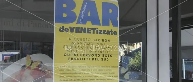 Da Cosenza la rivolta dei “terroni”: «Non vendiamo prodotti veneti»