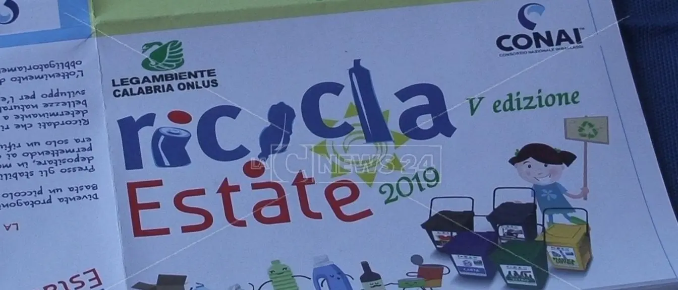 Riparte la campagna itinerante di Legambiente “Ricicla estate”