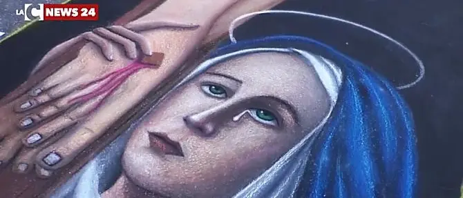 Taurianova invasa dai “madonnari”. Le vie trasformate in laboratorio d'arte