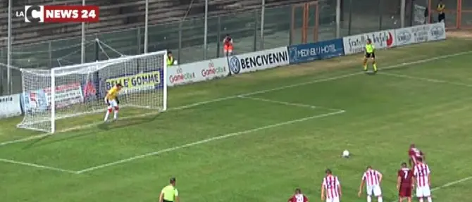 Coppa Italia, la Reggina batte il Vicenza trascinata da un super Reginaldo