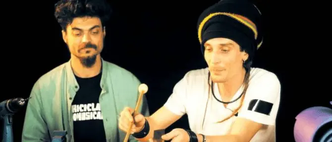 Strumenti dai rifiuti, Villapiana ospita il gruppo musicale Riciclato