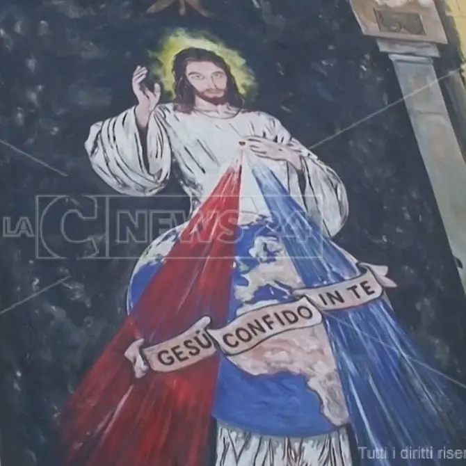 Murales d'arte sacra nel quartiere Gagliano, un nuovo turismo religioso