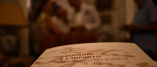 «Leopardi e L’Infinito»: presentato il nuovo saggio di Raffaele Gaetano