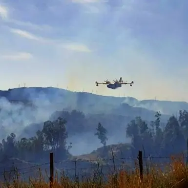 Oltre 50 incendi nel Reggino, evacuate quattro abitazioni