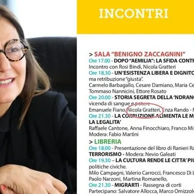 Gratteri alla festa dell'Unità, Bruno Bossio: «Scelta di cattivo gusto»