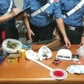 Droga, armi e munizioni: due arresti a Belvedere Marittimo