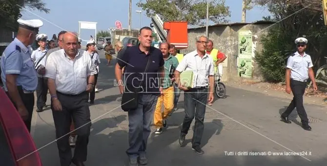 Blitz del sindaco in un villaggio turistico abusivo di Santa Maria del Cedro