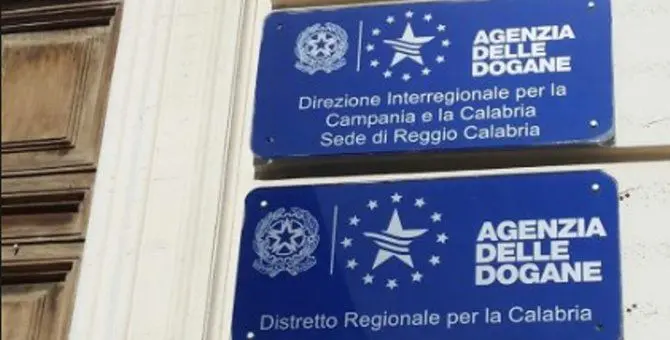 Resta a Reggio Calabria l'Agenzia delle Dogane