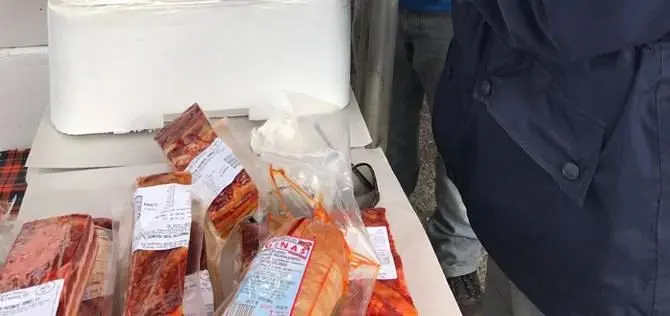 Montalto, sequestrati 100 chili di prodotti alimentari senza etichettatura