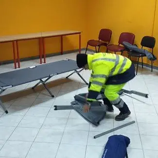 Catanzaro nella morsa del gelo, allestito un centro per i senzatetto