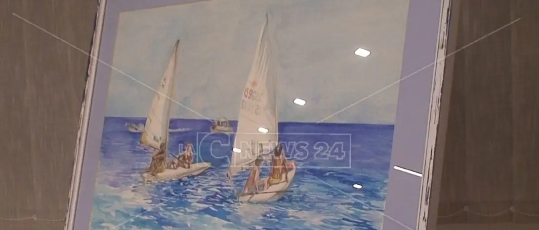 L'omaggio a Soverato negli acquerelli di Franca Ambrosio