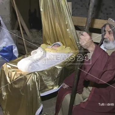 Suggestivo e partecipato il presepe vivente di Cosenza