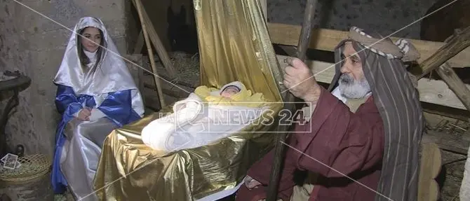 Suggestivo e partecipato il presepe vivente di Cosenza