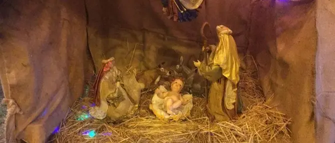 Reggio, rubate le statue del presepe di piazza Sant’Anna