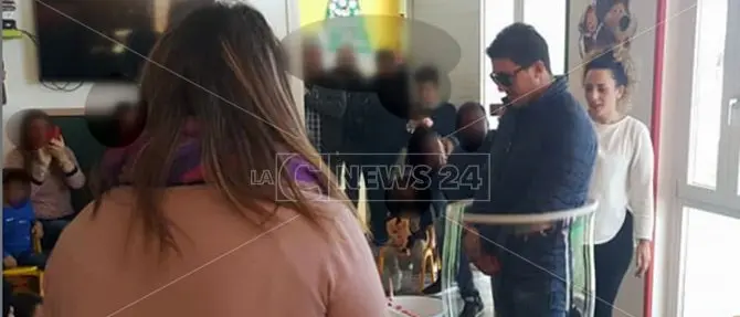 Angelo Frijia ospite in un asilo di Santa Caterina sullo Jonio